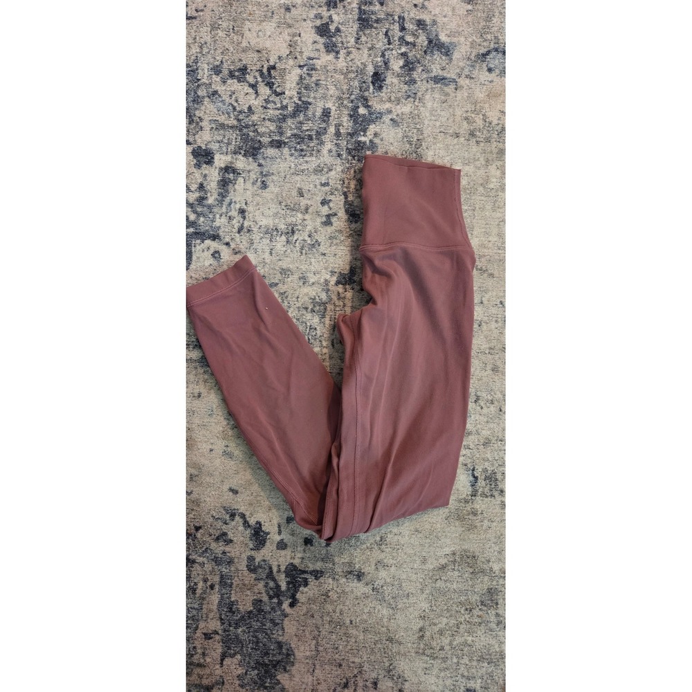Lululemon Align High-Rise Pant 28 Mauve Dusty Rose Nulu Yoga Leggings Size 2